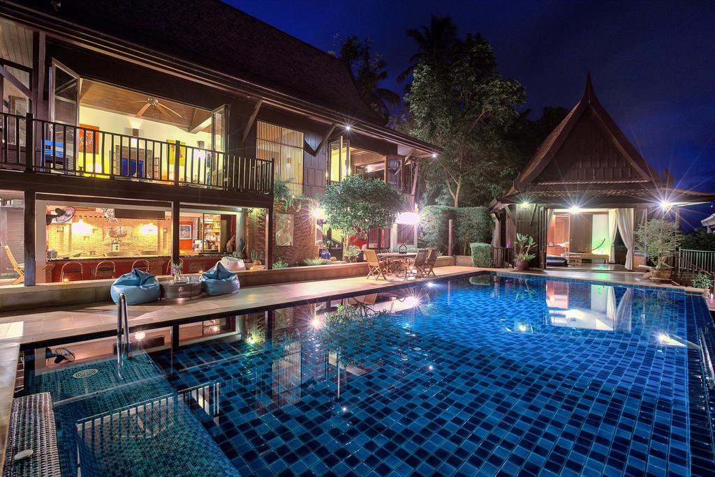 Villa Thai Teak - Panoramic Sea & Sunset Views Ko Samui Værelse billede