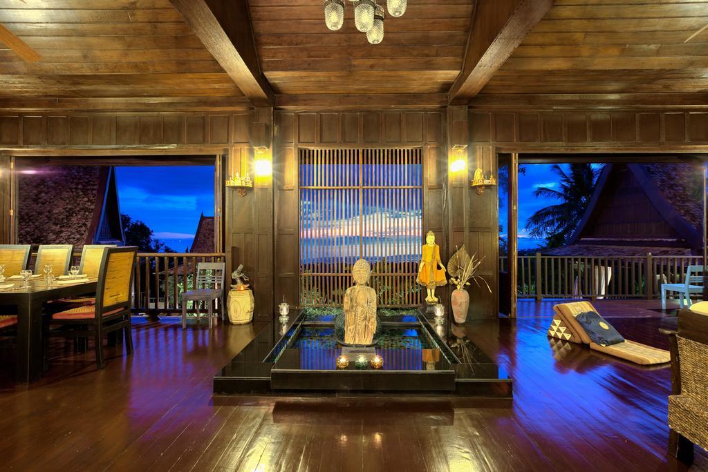 Villa Thai Teak - Panoramic Sea & Sunset Views Ko Samui Værelse billede