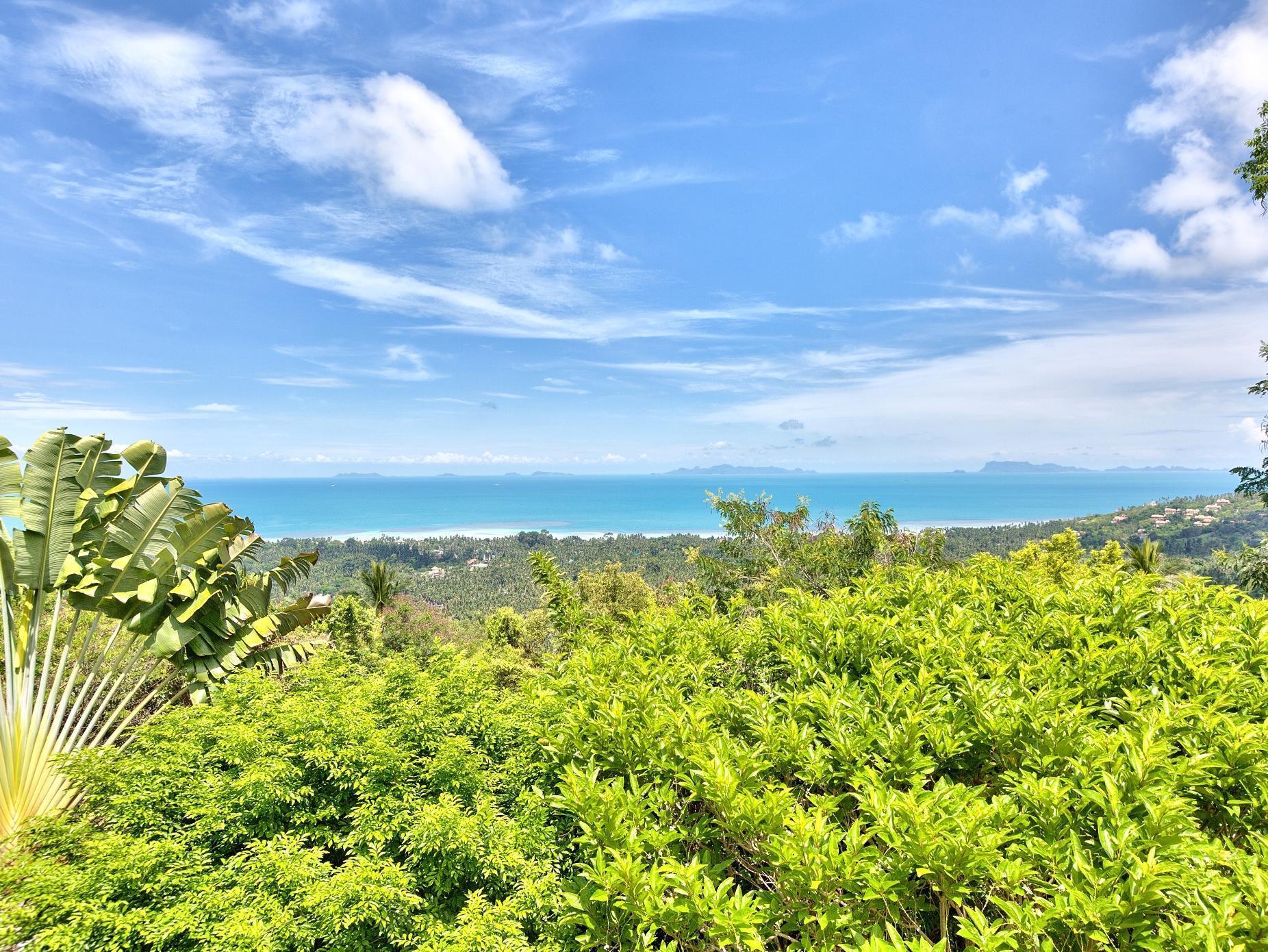 Villa Thai Teak - Panoramic Sea & Sunset Views Ko Samui Eksteriør billede